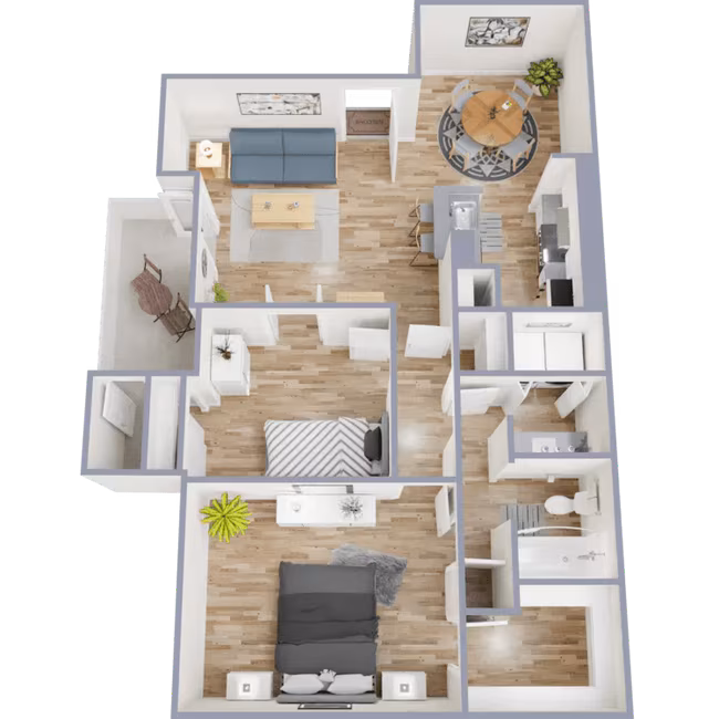 Unit 1207 1312 floor plan